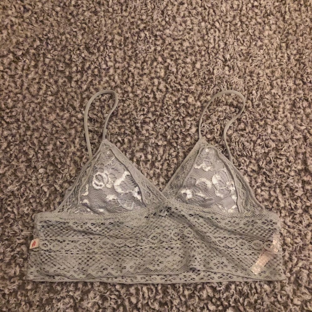 Grey bralette